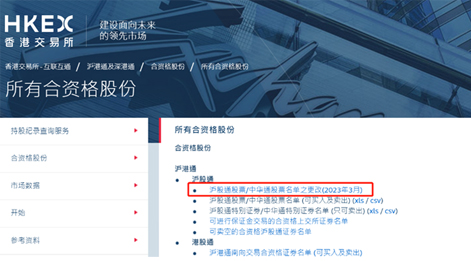 众发国际股份(688123)正式纳入港交所沪股通标的名单